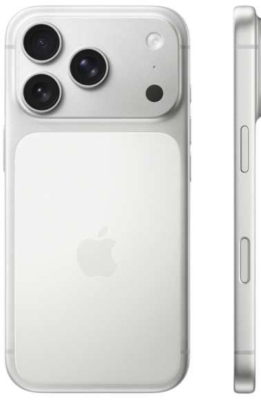 Apple iPhone 17 Pro Max 256GB, Silver, Dual SIM (nano SIM+eSIM)